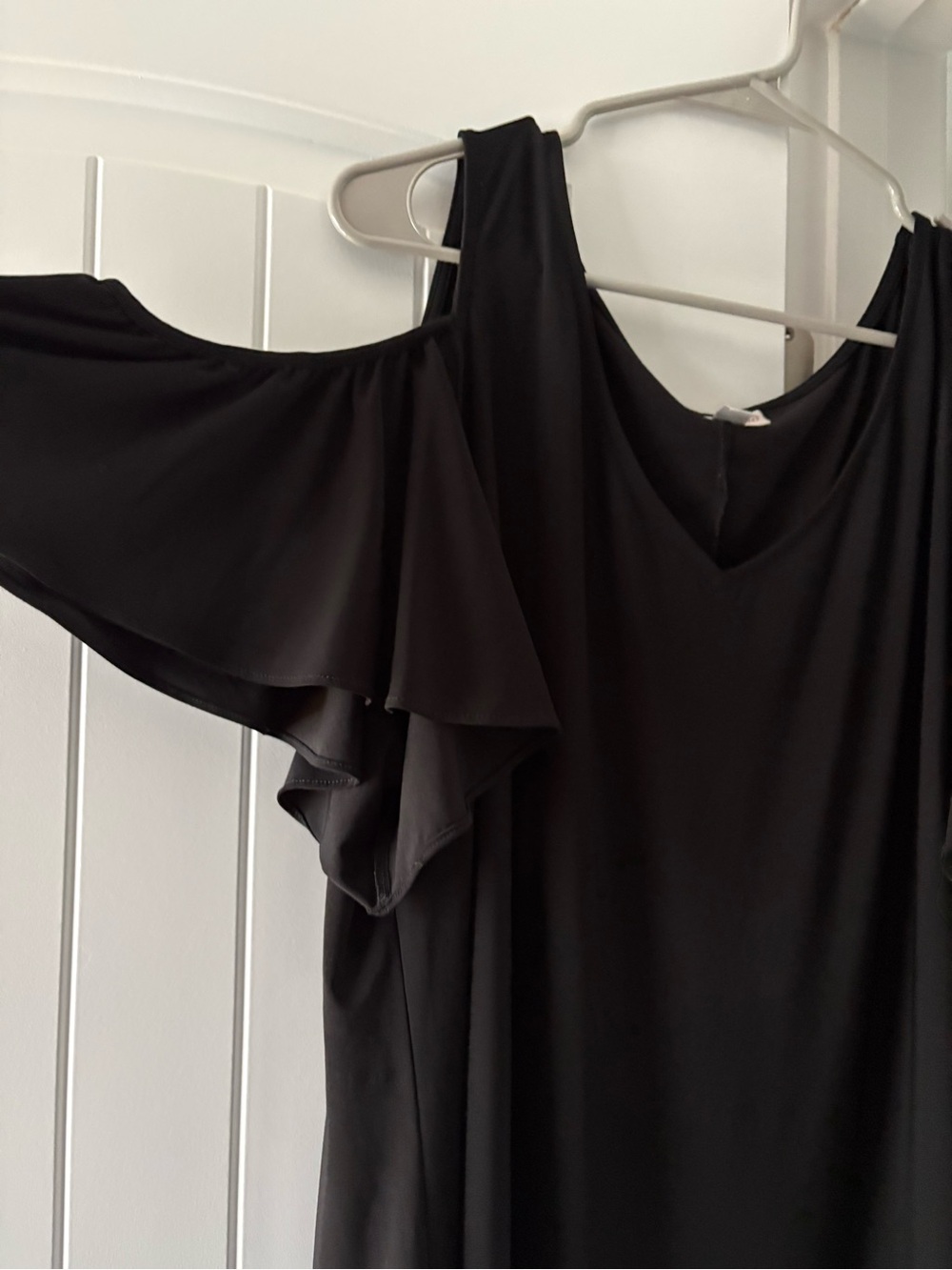 CATO Black Dress Cold Shoulder Plus 3X Workwear Career Cocktail Party Holiday